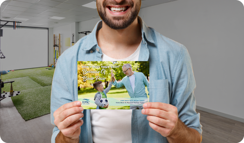 Physical Therapy Patient Enjoys Direct Mail